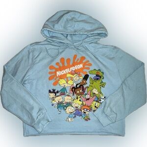 GUC | Nickelodeon Cropped Cartoon Hoodie
